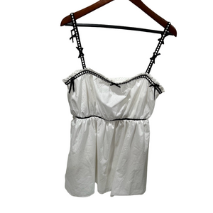 🌙Petal Dew  Chic White and Black dress size L GUC